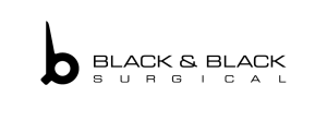 black & black logo